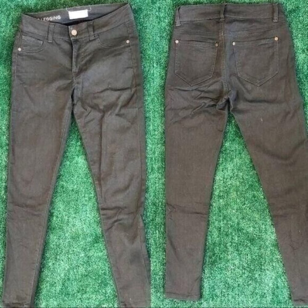 Olive Green Ankle Length Skinny Pants Size 5